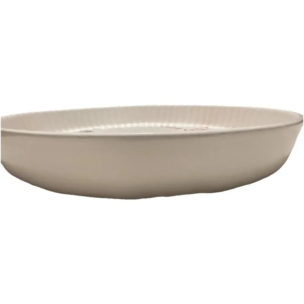 Fapor Ceramic Portugal Pizza Bake & Serve Plate Bowl Pizza Plate with Recipe - Picture 4 of 7